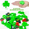 24PCS St Patrick's Day Party Favors Set, Mochi Squishy Mini Cute Squeeze Toy Stress Reliever Anxiety for St Patrick's Day Gift Classroom Party Favors