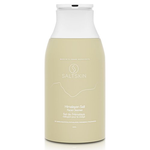 Himalayan Salt Facial Cleanser with Vitamin E and Tea Tree Oil, Moisturizing and Hydrating Face Wash for Normal to Combination Skin, Deep Cleansing Face Cleanser To Balance Skin pH, Vegan 300ml