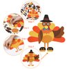 3omething New Thanksgiving Stickers Make A Turkey - Kid’s Party Games Favors Supplies Stationery 24Ct