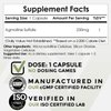 Nootropics Depot Agmatine Sulfate Capsules | 250mg | 120 Count | Energy Supplement | Amino Acid Derivative | Supports Physical Strength and Workout Recovery | Nitric Oxide Booster