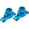 Vgoohobby Aluminum Front Steering Knuckle Carrier Blocks & Rear Stub Axle Carrier Hub Set Compatible with Tamiya TT02 1/10 RC On Road Touring Car Upgrade Parts