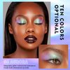 MAKI YIKA Glitter Liquid Eyeshadow, Chameleon Metallic Eyeshadow MultiColor Shifting, Highly Pigmented, Long Lasting With No Creasing Multichrome Holographic Eye Looks (#6 Aurora)