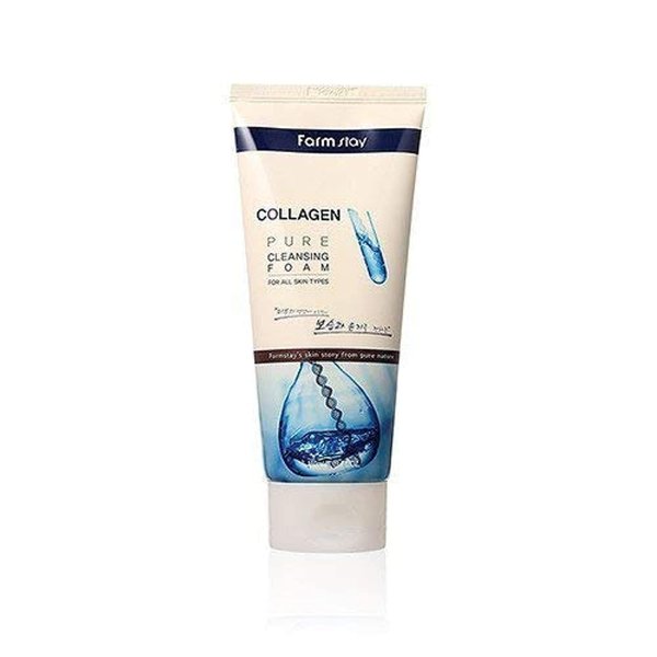 FARMSTAY Collagen Pure Cleansing Foam, 180ml