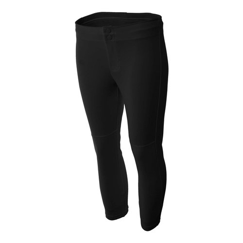 A4 Youth Softball Pant, XS, Black