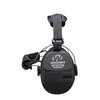 Walker's Rechargeable Lightweight Shooting Hunting Range Electronic Slim Low Profile Hearing Protection FireMax Behind The Neck Earmuffs