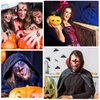 Halloween Terror Scar Temporary Tattoo Stickers Simulation Fake Bloody Wound Scab Horror Body Face Zombie Prank Makeup Waterproof Decals for Women Carnival Cosplay Party Decor 10 Sheets