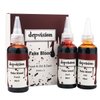 Depvision Fake Blood 2 OZ X 3 Colors Set Fresh Old Dark Wound For Special Effects Wound Waterproof Professional Makeup Artist Skin Illustrator, white,fresh,clear