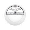 Party Essentials Deluxe Quality Hard Plastic 70 Count Round Party/Dessert Plates, 6-Inch, Clear