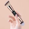 KINGMAS Foundation Makeup Brush, Double-Ended Makeup Brushes Angled/Tapered Top for Blending Liquid Powder, Concealer Cream Cosmetics, Blush brush