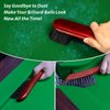 Adhafera Pool Table Brush Set with 4 Tools, Brushes Made of Pure Solid Wood and Nylon Bristle, Pool Table Accessories for Pool Table