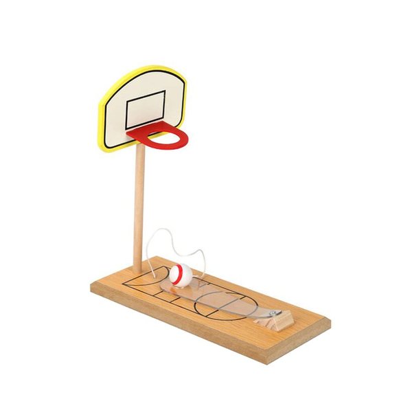 AIXICWXI Wooden Mini Desktop Basketball Game Mini Finger Basketball Shooting Game Compact Mini Tabletop Basketball Toy