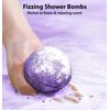 Arnica Bubble Bath Bombs Infused Lavender & Bergamot - Essential Luxurious Mega Foaming Bath bombs Additives for Dry Skin Nourishment Moisturizing - Blissful Bathing Experience Christmas Birthday Gift