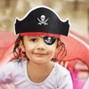 ZeeDix Pirate Party Favors Set: 12 Hats, 12 Inflatable Swords, 12 Eye Patches for Adults - Halloween and Masquerade Theme Party Supplies