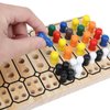 GOTHINK Code Breaker Board Game - Wooden Strategy Game of Codemaker vs. Codebreaker - 2 Player Battle of wits, Color Brain Game - STEM Toys Gift for Kids 8+ Ages and up - Family Games