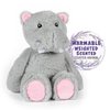 1i4 Group Warm Pals - Hippo - Cozy Lavender Scented Plush Toys - Stuffed Animal - Coolable Bedtime Comfort Plushie