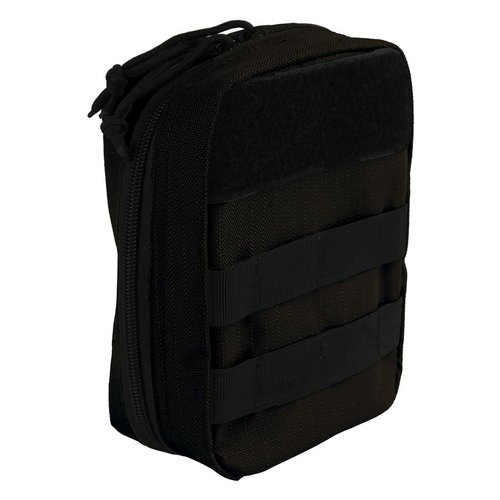 Lightning X Trauma & Bleeding Control Individual First Aid Kit w/Tactical MOLLE IFAK Pouch - BLACK