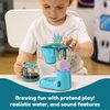 Joyin Play Kitchen Toys, Pretend Play Kitchen Appliances Toy Set with Coffee Maker, Mixer, Toaster with Realistic Lights& Sounds, Birthday Gift for Kids Ages 2 3 4 5, Pink