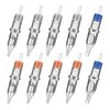 100pcs Mixed Tattoo Cartridge Needles, ATOMUS Assorted Disposable Tattoo Needle 3RL 5RL 7RL 9RL 3RS 5RS 7RS 9RS 5M1 7M1 for Tattoo Machine