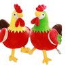 XIYUAN 11.8 Inch Chicken Stuffed Plush，Chicken Plush Stuffed Animal Toy ，Cute Rooster Plushie Pillow Toy Gifts