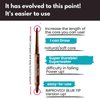 K-Palette 1Day Tattoo 24h Waterproof Eyeliner Pencil, Long-Wearingl, Smudge-Proof Eyeliner, Rich Colors for Eye Makeup, Natural Brown