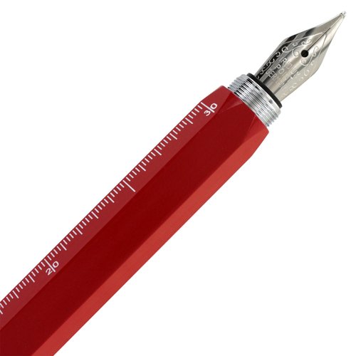 Monteverde USA One Touch Tool Pen, Fountain Pen, Red (MV35234)