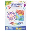 Crayola Crayon Melter Art Set, Pixel Art, For use with Crayola Crayon Melter (Sold Separately), 2 Canvas Boards, 8 Crayons, Pixelism Art Guide, Great for Art Projects