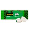 Scotch Magic Tape, Invisible, Repair Christmas Cards and Use as Holiday Gift Wrap Supplies for Christmas, 16 Tape Rolls