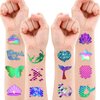 Generic Mermaid Scale Temporary Tattoos Stickers Mermaid Themed Tattoos Stickers Party Decoration Supplies Party favors for Kids Adults Themed Cute Kids Boy Gifts Ideal School Prizes Rewards, Blue