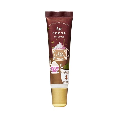 Bath and Body Works HOT COCOA Lip Gloss 0.47 Fluid Ounce