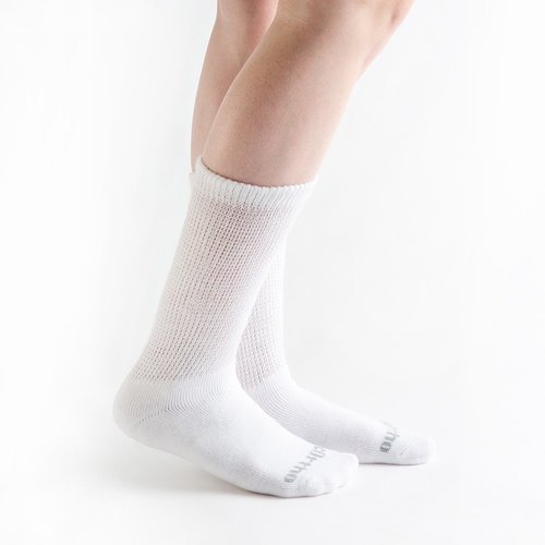 Doc Ortho Ultra Soft Loose Fit Diabetic Socks, 6 Pairs, Crew