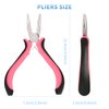 Neitsi 3 Holes Mini Plier For Micro Nano Ring Hair Extensions opener and Removal Tool