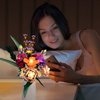 VONADO LED Light Kit Compatible with Lego Flower Bouquet 10280 Compatible with Adults, Artificial Flowers Lighting Compatible with Lego 10280 Botanical (NO Model)