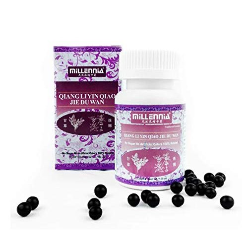 MILLENNIA Herbal Supplement - Qiang Li Yin Qiao Jie Du Wan - 12 Bottle Pack
