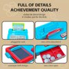 Kids Cash Register Toy Playset with Real Calculator, Checkout Scanner, Weighter, Credit Card, Play Money, Conveyor, Food Toys, Toddler Pretend Play Store, Grocery Shopping Toys for Kids