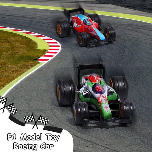 24Pack F1 Formula Pull Back Cars Toy with 24Pcs Gift Box Valentines Day Gifts for Kids Classroom School Exchange Race Car Party Favors Small Pull Back Toys Cars for Boy Girls Goodie Bags Stuffers