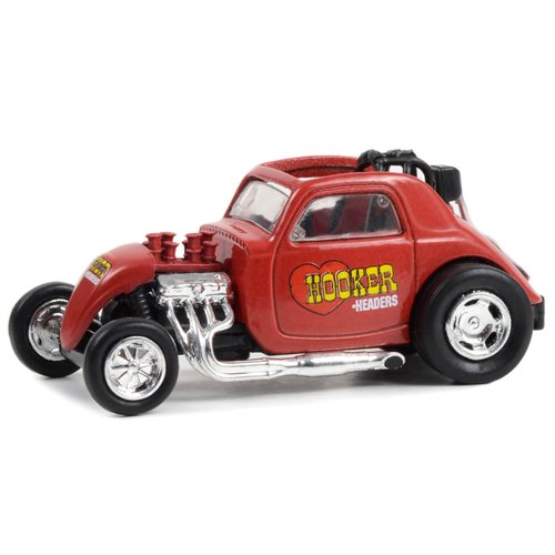 Topo Fuel Altered Dragster Red Running on Empty Series 16 1/64 Diecast Model Car by Greenlight 41160E