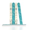 Onsen Secret Japanese Nail File - Professional 6-Pack Nail Files, Double Sided Natural & Acrylic Nail Filers - 120/180 Grit - Disposable, Salon Smooth | Best Onsen Nail File for Shiny Nails