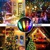 FLVOECN 98Ft 200LED F8 Upgraded Christmas Lights Outdoor Decorations 8 Modes & Memory Timer Christmas Lights with Plug in Waterproof Fairy String Lights for Xmas Wedding Party Holiday Decor