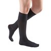 mediven Comfort for Women 15-20 mmHg Closed Toe Leg Circulation Knee High Compression Stockings for Women Semi-Transparent Leg Support Compression Hosiery V Chocolate