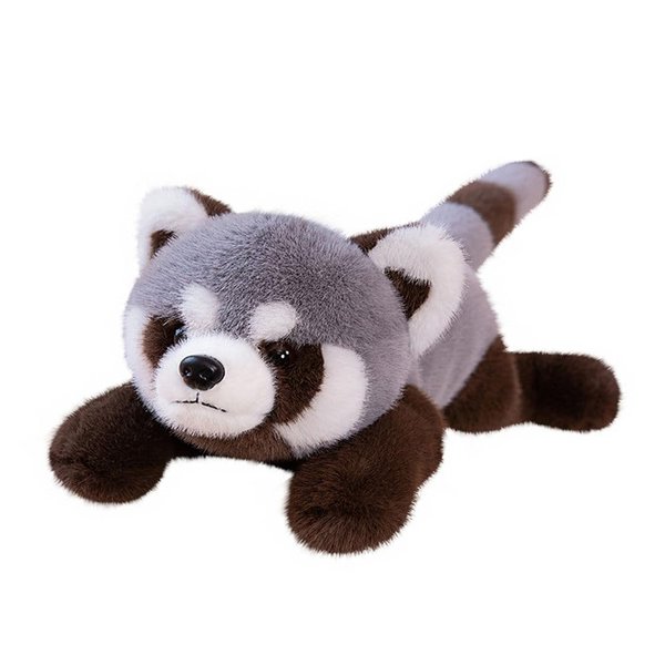 KOJAGARRI Raccoon Weighted Stuffed Animals,Cute Raccoon Plush Toy Raccoon Stuffed Animal, Stuffed Animals for Girls and Boys, 11.8 inch, Lying Down, FY1535301HZXHZ3BGK