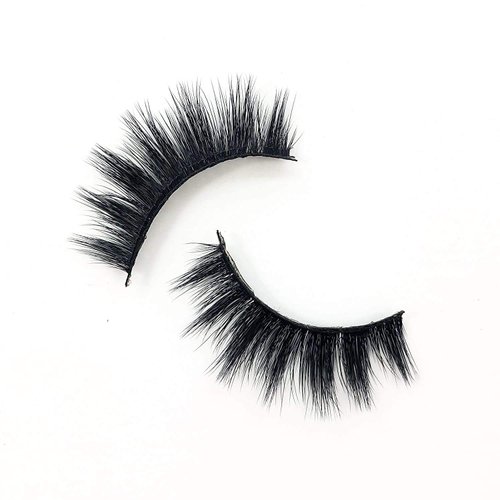 Colourlit It Factor Faux Mink Eyelashes - Professional 3D False Lashes - Handmade Cruelty Free Long Fake Eyelashes - Dramatic Natural Look Lashes - Confident