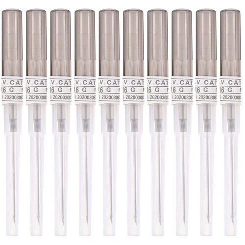 Piercing Needles,New Star Tattoo 10pcs 16G Gauge Steel Catheter Piercing Needles Supply