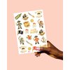 xo, Fetti Pirate Party Supplies Temporary Tattoos - 44 Glitter Styles | Nautical Birthday, Skull Crew, Treasure, Pirate Ship