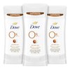 Dove Deodorant Stick Shea Butter 3 Count Non-irritating Deodorant for Underarm Care Kindest Aluminum Free Deodorant 2.6 oz