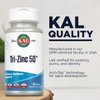 KAL Tri Zinc 50mg w/Zinc Citrate, Zinc Amino Acid Chelate and Zinc Picolinate, Healthy Metabolism and Immune Support Supplement, Vegan, Gluten Free, Non-GMO, 60-Day Guarantee, 90 Servings, 90 Tablets