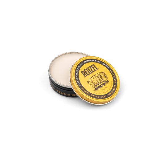 Reuzel Liquid Death Severed Head Pomade - Hair Pomade for Men with Argan Oil and Aloe - Non-Sticky and Non-Greasy Clay Pomade - Strong Hold - 3.38 oz