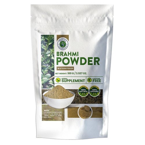 HENNA COSMETICS CYPRI Brahmi Powder/Waterhyssop/Bacopa Monnieri, Pure, Natural Herbal Supplement |100 Grams/ (3.53 Oz.) 100% Organic