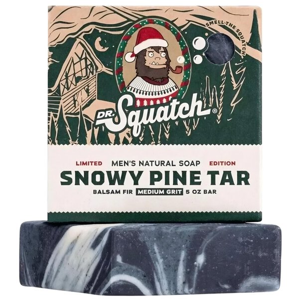 SOAP BAR SNOWY PINE TAR