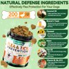Carmelie Flea and Tick Prevention for Dogs - 200 Soft Chewables Natural Dog Flea and Tick Support - Oral Flea Supplement for All Breeds & Size Dogs, Puppy Flea Protection - Duck Flavor