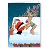 Stonehouse Collection - Christmas Cards Boxed with Envelopes, Funny Christmas Cards, Happy Holidays Cards, Funny Santa Holiday Greeting Card, Boxed Christmas Cards - Set of 18